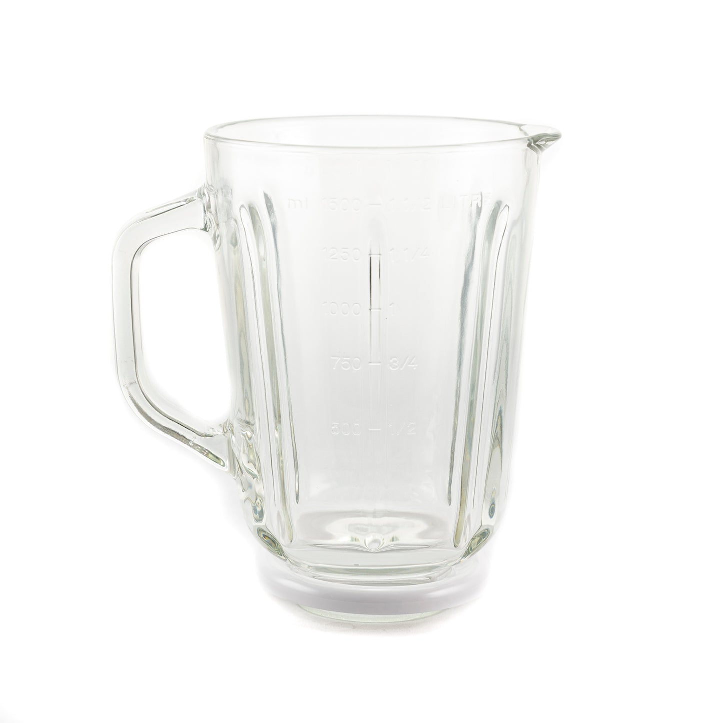 Jug de cristal gradée pour Blessher