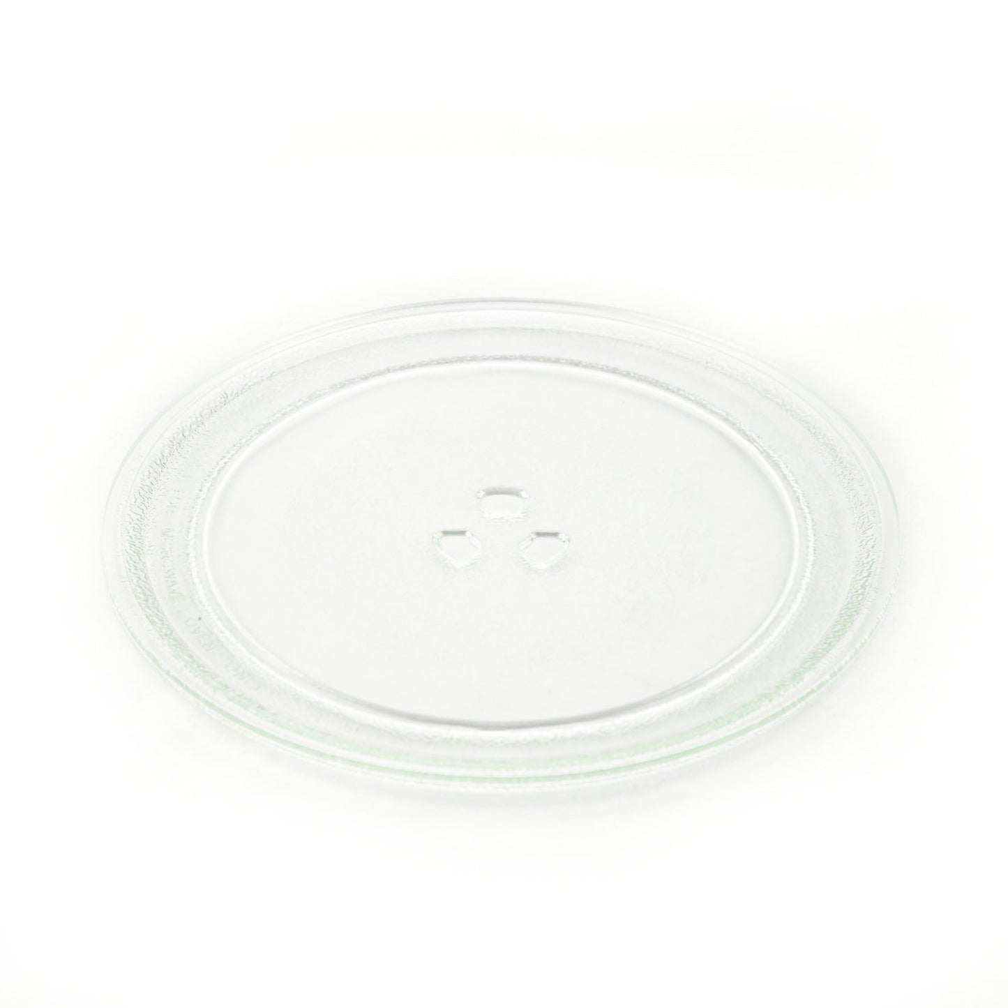 Plato de cristal transparente para microondas