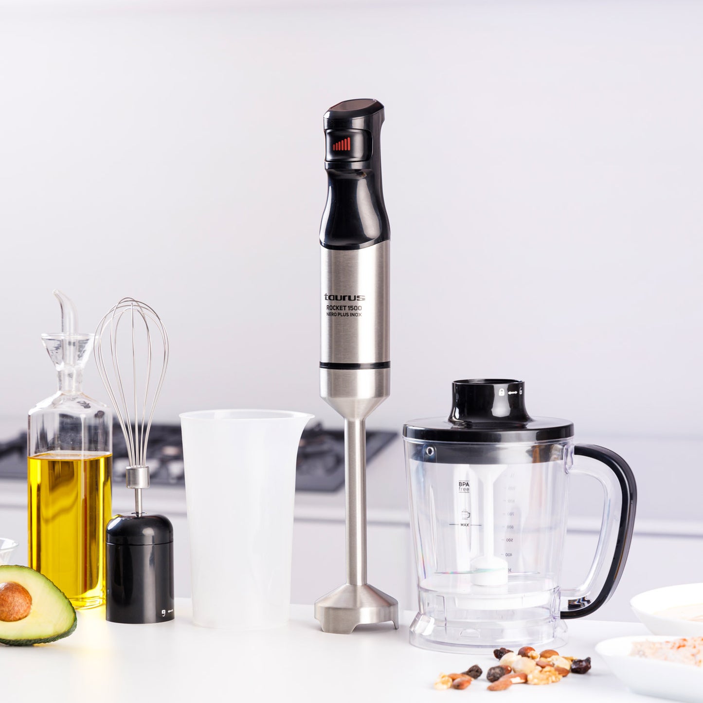 ROCKET 1500 NERO PLUS INOX