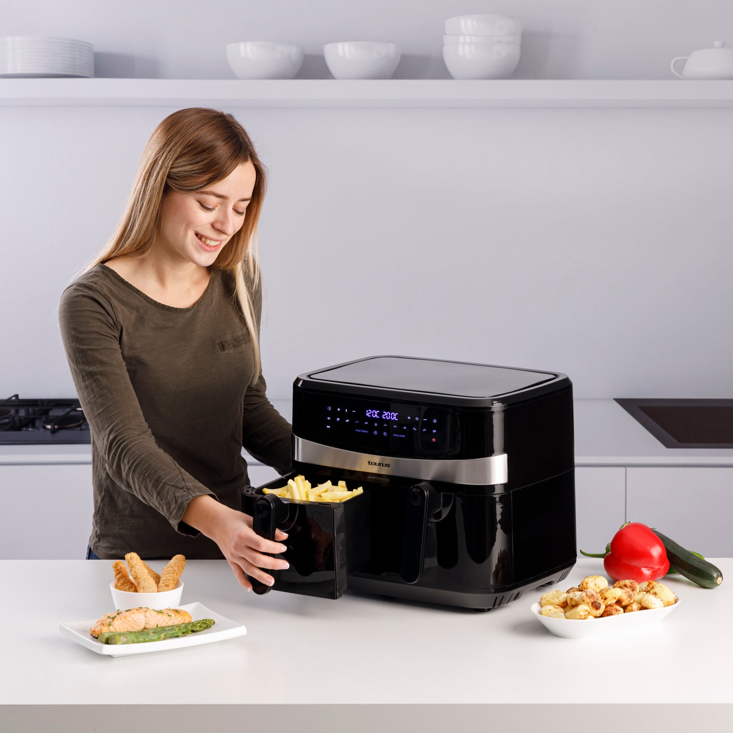 AIR FRY DIGITAL DUO