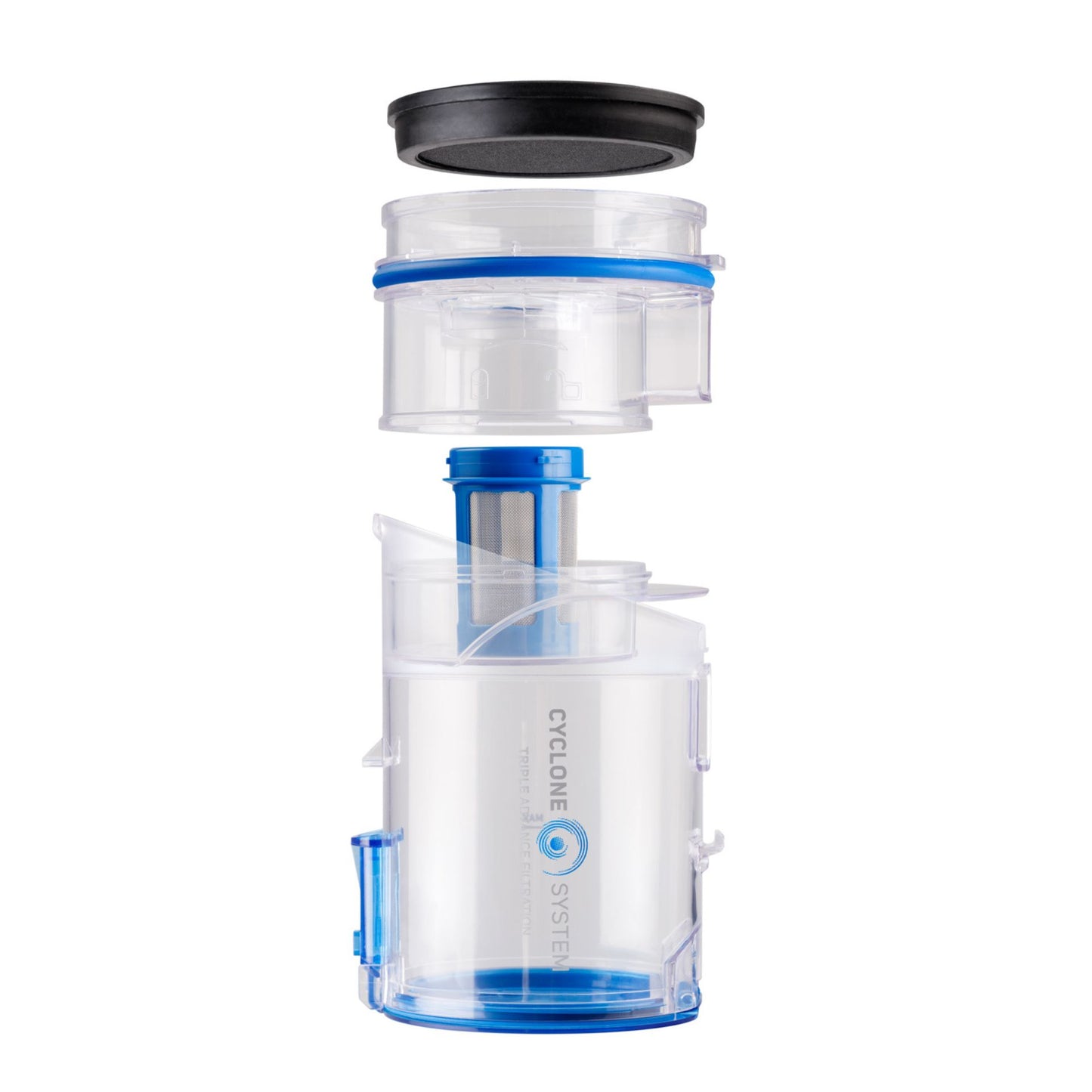 Set von Behälter und Filter für besenstaubsauger Ultimate