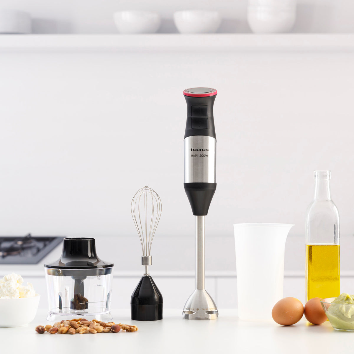 Batidora de mano BAPI PLUS 1200W INOX - TAURUS 4 916405000