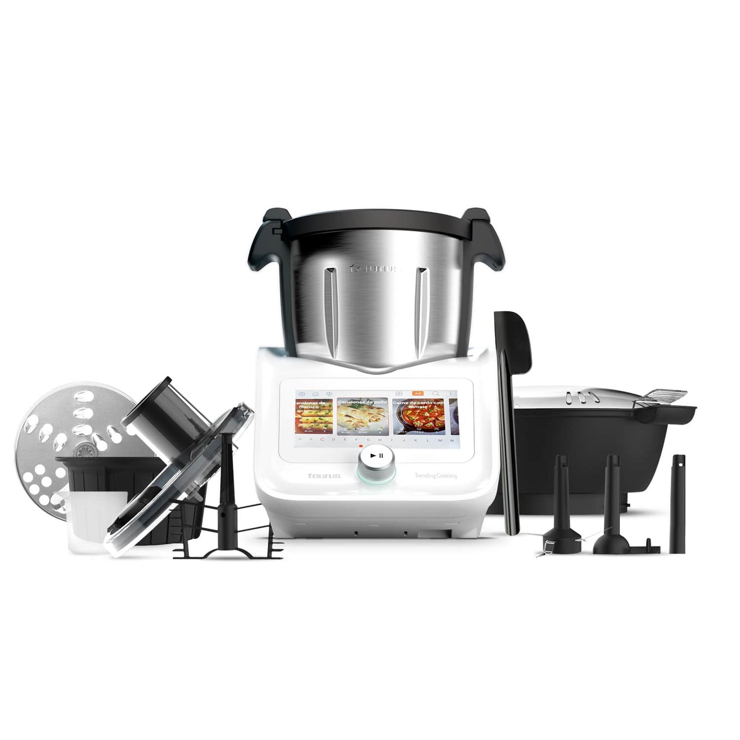 Robot de cocina, robot, Robot de cocina multifunción, robot cocina recetas, thermomix; cecotec; moulinex; newcook, prixton; ikhos; superchef; kenwood; mycook