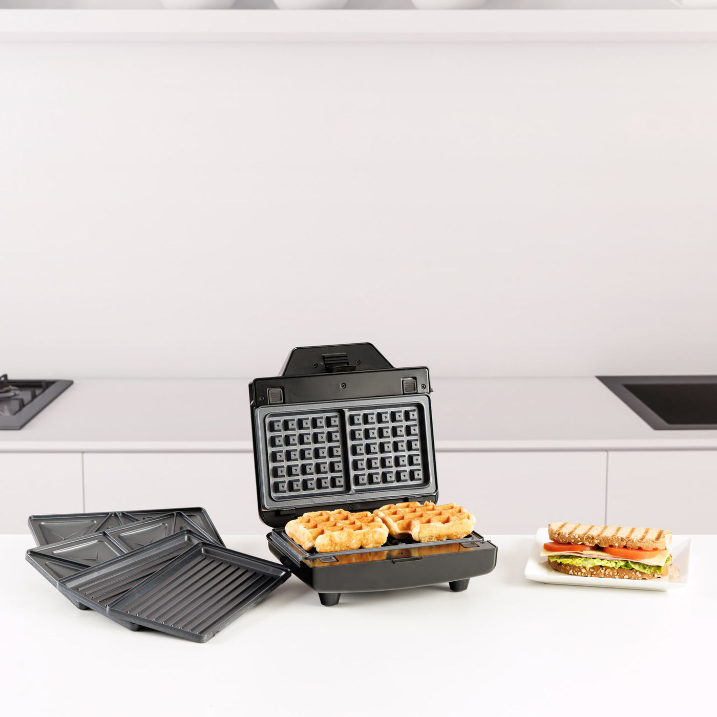 Superfície XL i gofres de pastisseria