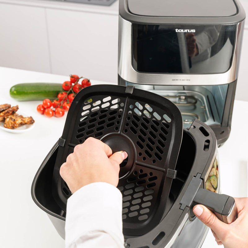 Cuisson saine et grande capacité