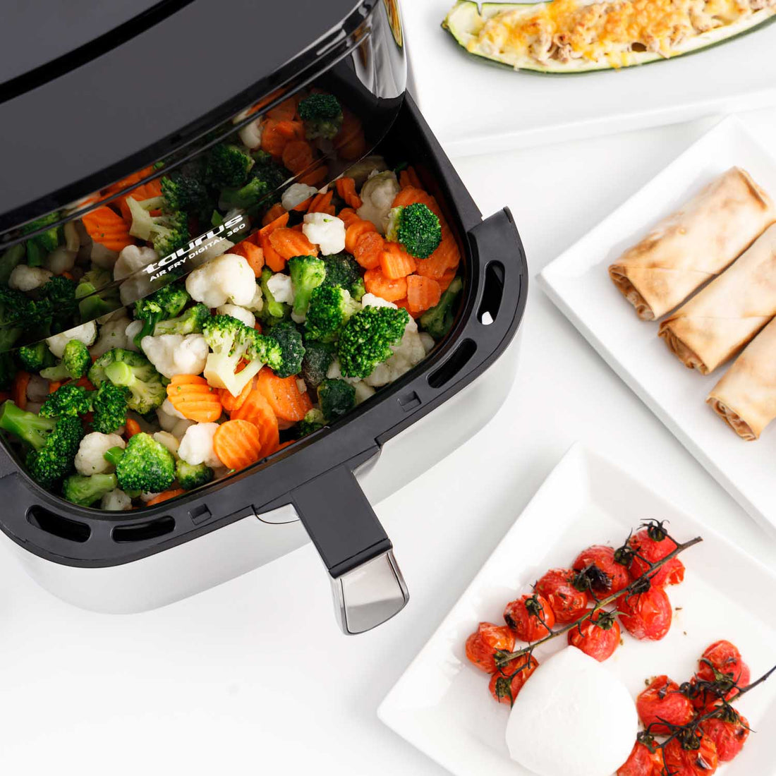 توروس قلاية هوائية 7.5 لتر 2150واط مع مؤقت حتى ساعة كاملة