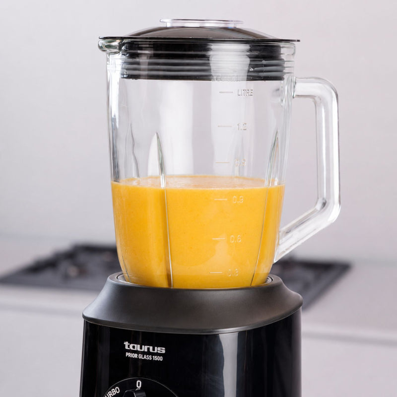 High-Resistance 1.8L Graduated Glass Jar