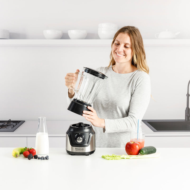 Bol gradué en verre de 1,5 L : robuste et pratique