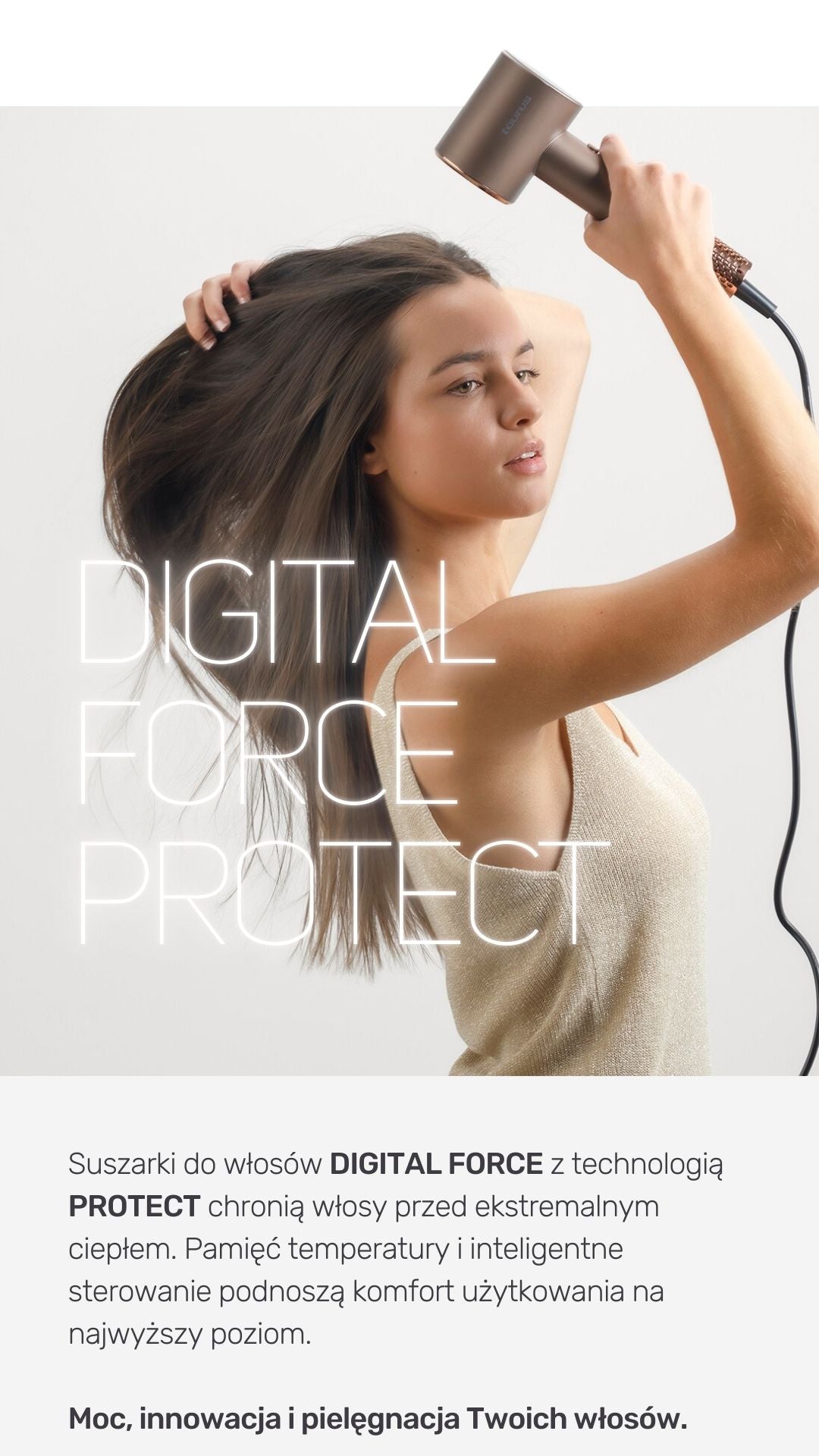 Taurus Protect Suszarki do włosów Digital Force Protect – Taurus