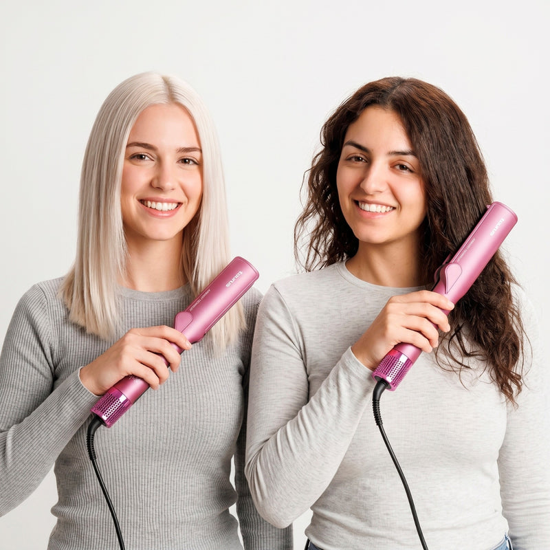 2-in-1 Haarglätter und Haartrockner