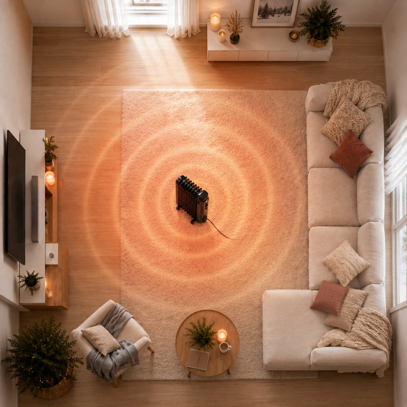De la chaleur pour les pièces jusqu'à 25 m²